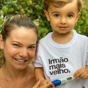 Milena Toscano está grávida