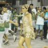 A cantora Anitta brilhou no ensaio técnico da Mocidade, na Sapucaí, em 10 de janeiro de 2015