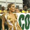 Rainha de bateria da Mocidade, no Carnaval do Rio, Claudia Leitte participou do ensaio técnico da agremiação neste domingo, 10 de janeiro de 2016