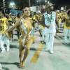 Rainha de bateria da Mocidade, no Carnaval do Rio, Claudia Leitte participou do ensaio técnico da agremiação neste domingo, 10 de janeiro de 2016