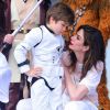 Mãe de Lucas, de 5 anos, Luciana Gimenez se manifestou e se colocou contra a violência como forma de educação