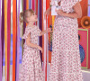 Filha de Eliana também combinou penteado com a mãe