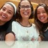 Ana Clara Duarte ao lado da mãe, Paloma Duarte, e da irmã, Maria Luisa: 'Sempre tivemos diálogos abertos sobre tudo e sou profundamente grata por isso'