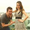 Sandy e Lucas Lima anunciaram a chegada do primeiro filho através do Facebook oficial da cantora