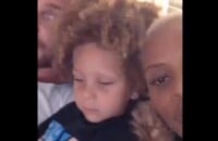 Filho de Igor Rickli e Aline Wirley raspa sobrancelha e exibe visual em vídeo: 'Ficou linda'