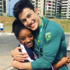 Simone Biles e Arthur Nory negaram estar namorado, mas o ginasta brasileiro contou que eles são muito amigos