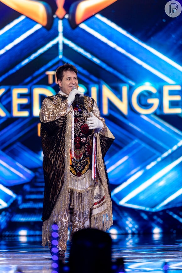 Marrone, cujo nome verdadeiro é José Roberto Ferreira, participou do 'The Masked Singer'