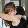Gloria Perez também foi consolada por fãs de sua filha, Daniela Perez