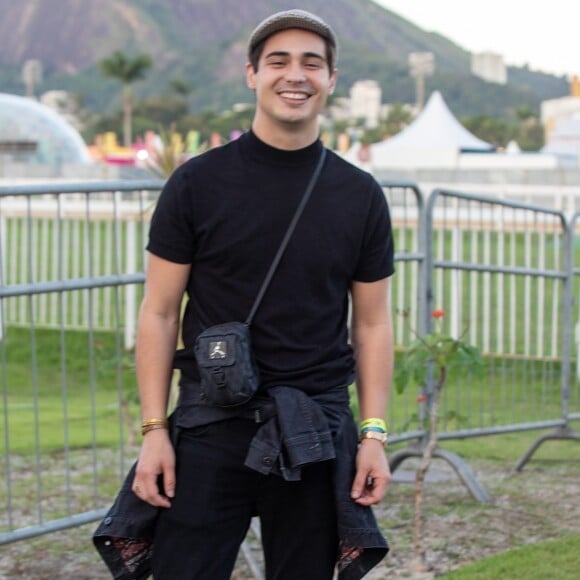 Enquanto assistia a um show do Palco Sunset, no gramado do Rock in Rio, Danilo Mesquita discutiu com um casal