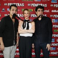 Luciano Huck e Mariana Ximenes prestigiam lançamento do filme 'Os penetras'