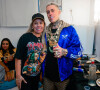 Mãe de MC Daniel, Daniela Amorim conferiu de perto show do filho