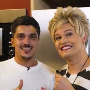 Chico Moedas teve que ouvir instrumental da música 'Chico', feito para ele por Luísa Sonza, em programa
