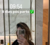 Nos últimos dias, Virgínia vinha detalhando sua barriga em várias fotos publicadas no Instagram