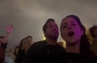 Namorada de Fernanda Souza, Eduarda Porto foi filmada por Carol Peixinho, namorada de Thiaguinho, ex-marido da atriz, cantando em show do Rock in Rio