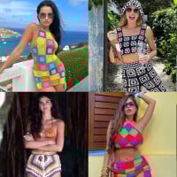 Bruna Marquezine, Anitta, Juliette e mais: 40 looks de famosas com crochê para usar antes do inverno chegar