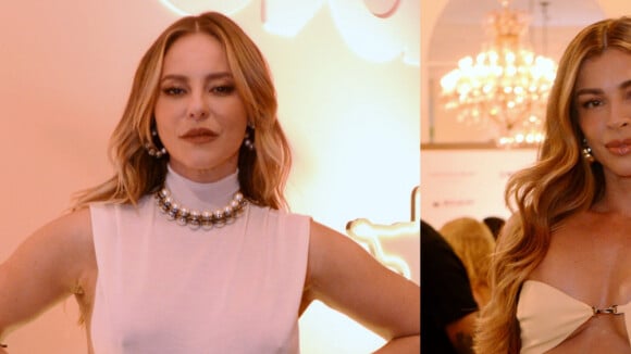 Já é verão 2025! Paolla Oliveira e Camila Pitanga, com transparência, combinam look clean com Grazi Massafera em evento. Fotos