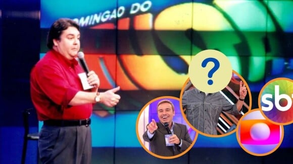 Poucos lembram, mas há 23 anos, Globo fez Faustão dividir o 'Domingão' com jornalista na intensa guerra de audiência com Gugu