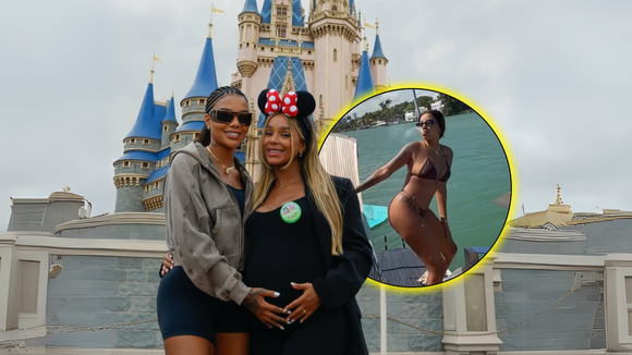 Enquanto a bebê Zuri não vem, Ludmilla aproveita viagem de casal com Brunna Gonçalves nos EUA