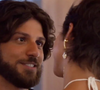 Luma (Agatha Moreira) diz que ama Mavi (Chay Suede) em Mania de Você