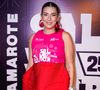 O visual inusitado da atriz e apresentadora rendeu comentários e se destacou entre as apostas fashion da noite.