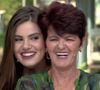 Camila Queiroz: 'Minha mãe é manicure, trabalha até hoje, mas menos do que antes. Agora as pessoas querem fazer a unha só para saber de mim", contou a atriz, entre risos'