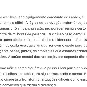 Pronunciamento de Angélica sobre Duda Guerra (parte 01)