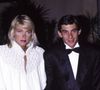 Xuxa Meneghel foi uma das namoradas de Ayrton Senna.