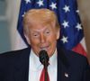 2025: eleito para seu segundo mandato, Donald Trump participa de um evento político